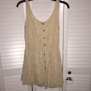 Cream dress